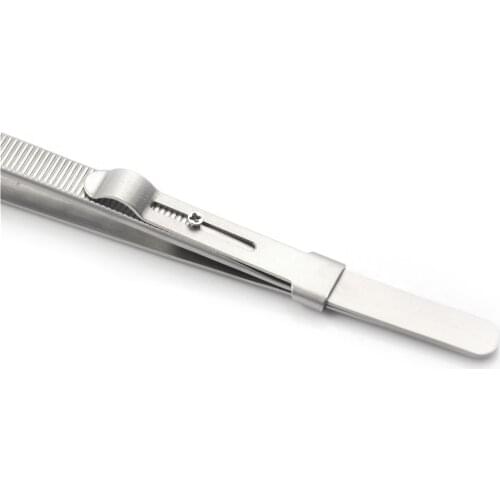 Precision Adjustable Slide lock Antistatic Tweezers For Jewelry Electronic Component Holding Repair Tools