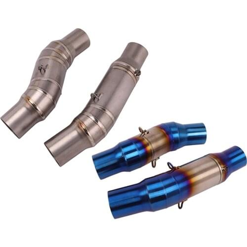 Reserve Catalyst for Kawasaki Z1000 Ninja 1000 Z1000SX 2010-2020 Motorcycle Exhaust Pipe Middle Link Pipe Slip On 51mm Muffler