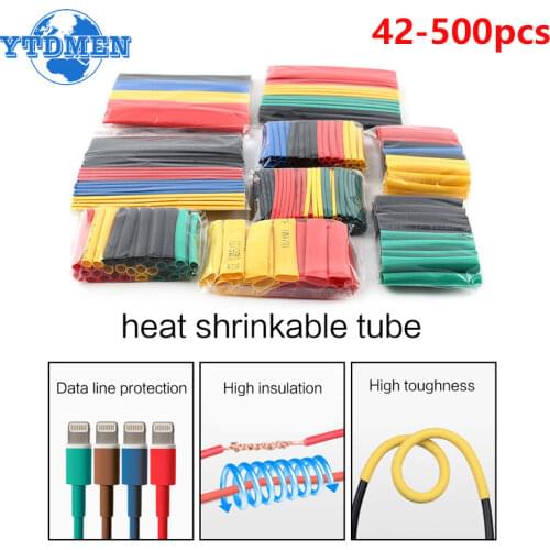 164pcs Thermoresistant tube Heat Shrink wrapping kit, termoretractil Shrinking Tubing Assorted Wire Cable Insulation Sleeving
