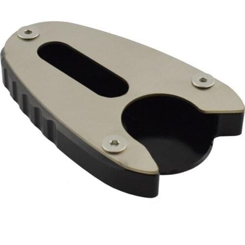 Waase Motorbike For Suzuki GLADIUS 2009 2010 2011 2012 2013 2014 2015-2018 Kickstand Foot Side Stand Extension Pad Support Plate