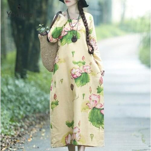 Длинные платья YOCLLEA China At AliExpress