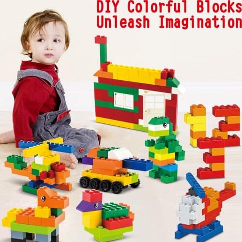 1000 Pieces Classic Building Bricks Blocks Set with Baseplate Separator Compatible with All Major Brands Kids Toddlers Gift