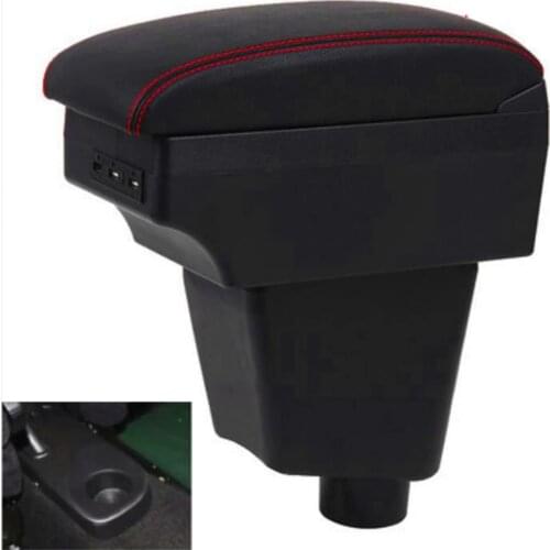 For Car Renault Clio I II III Captur Armrest Box Center console arm elbow support storage box