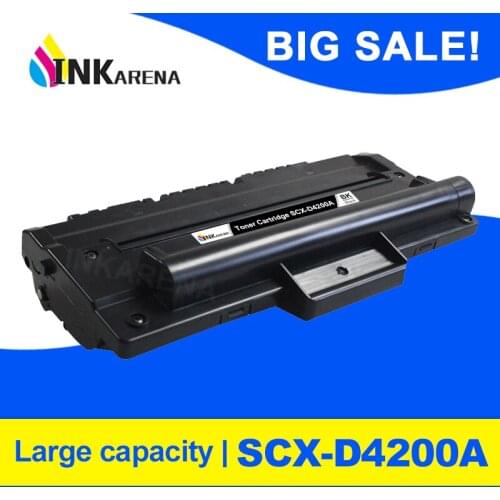 INKARENA Compatible Toner Cartridges Replacement For Samsung SCX 4200 D4200A SCX-4200 SCX-D4200A SCX4200 EXP EUR Chip Printer