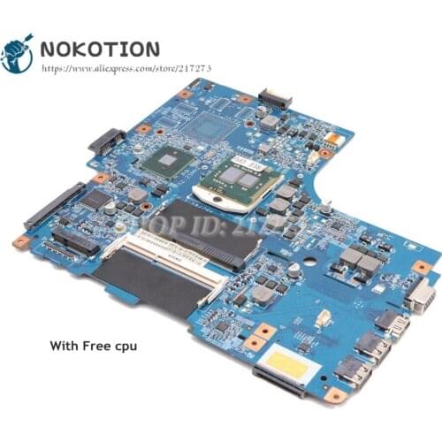 NOKOTION For Gateway ID59C Laptop Motherboard 48.4EH02.01M MBWLJ01001 MB.WLJ01.001 HM55 DDR3 Free cpu