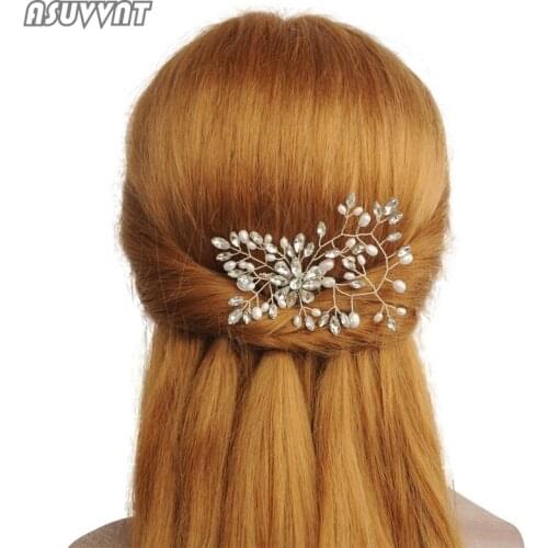 Fashion Bridal Wedding Headdress Accessories Rhinestone Teardrop Tiara Headband Bridesmaid Girl Party Crystal Hair Jewelry Gift