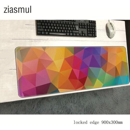 New arrival ziasmul Large mouse pad For office and home quickly Notebook Computer Table Pad Keyboard Mouse Pad locked edge