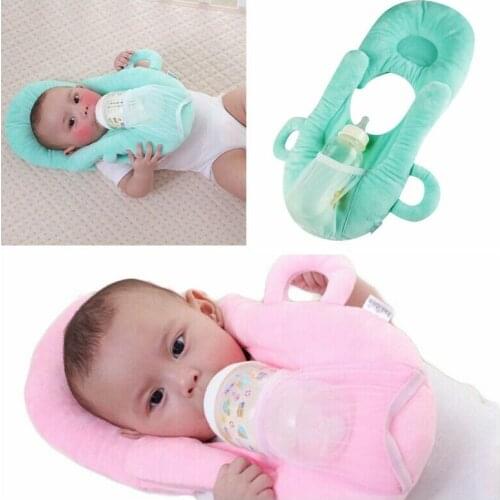 Hot Detachable Newborn Infant Baby Protable Pillows Self-Feeding Nursing Cushion Pillow Prevent Flat Head Multi-functional