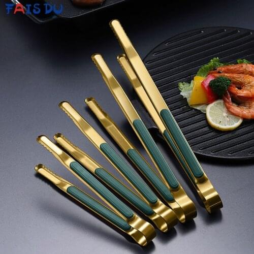 Barbecue Tongs Heat Resistant Hollow-Out Kitchen Food Tong Tools Outdoors grill for bbq Accessories Cooking Utensils gadgets