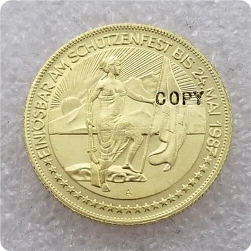 Switzerland 1987 Shooting Galarus Copy Coin commemorative coins-replica coins medal coins collectibles