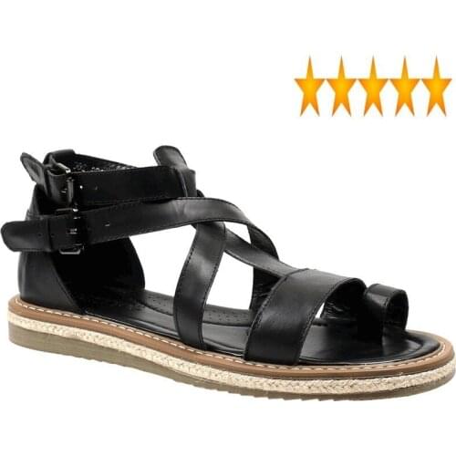 Gladiator Japanese Men Summer Plus Size Casual Open Toe Beach Sandals Slippers Vintage Double Buckle Sandalia Masculina