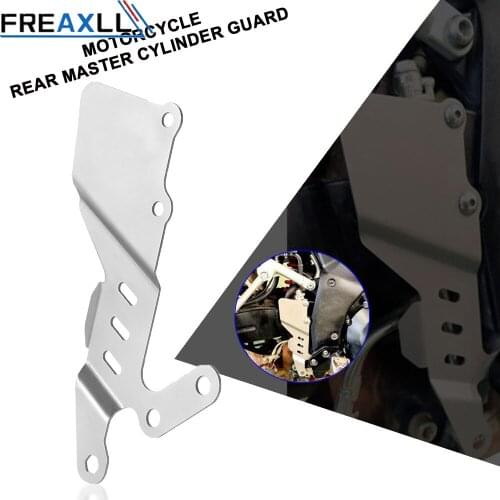 Rear Brake Master Cylinder Guard For SUZUKI V-STROM 1000 V strom Vstrom V-Strom1000 2014-2019 2018 Heel Protective Cover Guard