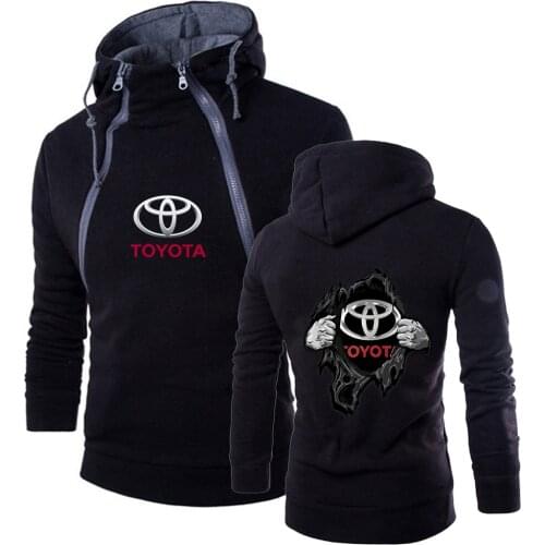2021 Men Toyota TRD Logo Harajuku Style Leisure Pullover Hoodie Hooded Sweatshirt Classic Tracksuit Warm Slim Customize Tops