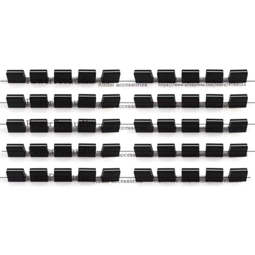 50PCS REPLACEMENT FOR PIONEER FADER CROSSFADER KNOB DJM800 DJM700 DAC2371