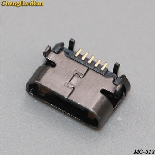 ChengHaoRan 5PCS 5pin Micro mini Usb Charge Dock Socket Port For Asus ME170 K012 Charging Connector