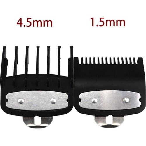 Electric clipper limit comb for hair clipper 1.5mm 4.5mm, color clipper caliper positioning comb hairdressing tool accessories