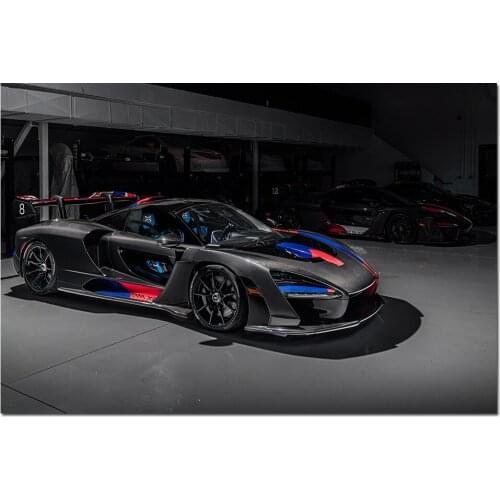Mclaren Senna XP Poster Print for Home Decor Wall Art Picture For Living Room Decor Canvas Painting
