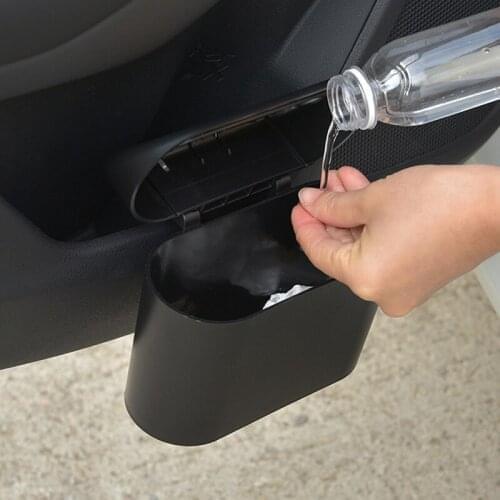 Car Trash Can Interior Storage Box Door Seat Back Garbage Dust Bin for Land Rover Range Rover/Evoque/Freelander/Discovery