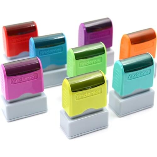 Fashion Colors Oil Based Craft Ink Pad Rubber Stamps for Fabric Wood Paper Wedding DIY Craft Gift Hot Sale