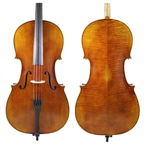 Master level!Copy Alessandro Gagliano 1704 Cello 4/4! "All European Wood"