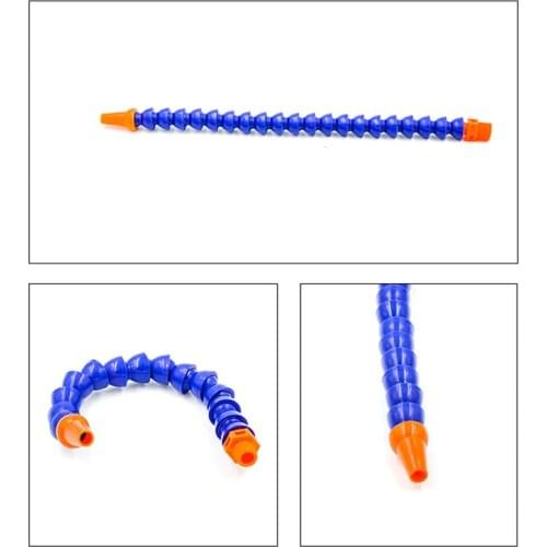 1 piece Flexible Oil Coolant Pipe 300mm 1/4 round nozzle Water Cooling flexible with plastic pipe