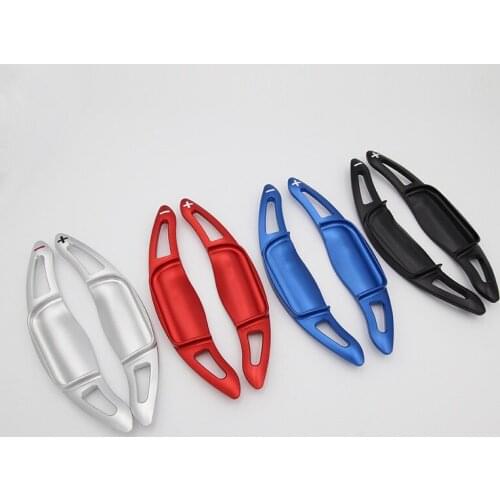 2Pcs Car Steering Wheel Shift Paddle Extension Shifter For 2018 2019 2020 Toyota Camry DSG Direct Shift Gear Aluminum Alloy