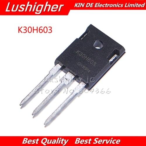 5PCS IKW30N60H3 TO-3P K30H603 TO-247 IKW30N60