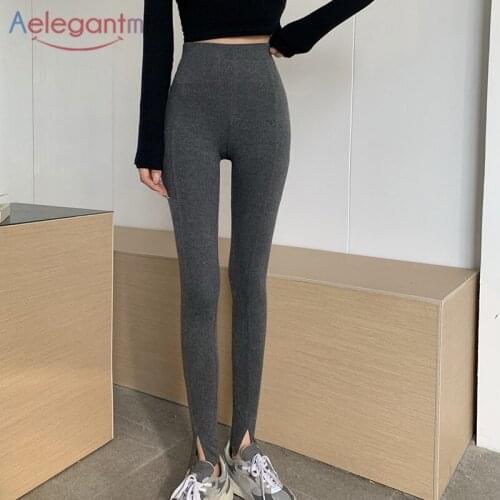 Женские зимние легинсы Aelegantmis China At AliExpress