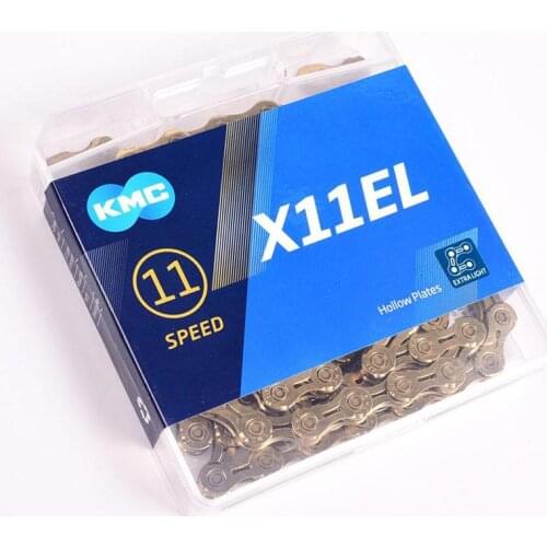 KMC Chain 6 7 8 9 10 11 speed X11EL X10 X11 with titanium gold silver for mtb road bicycle giant bike accessories cycling parts