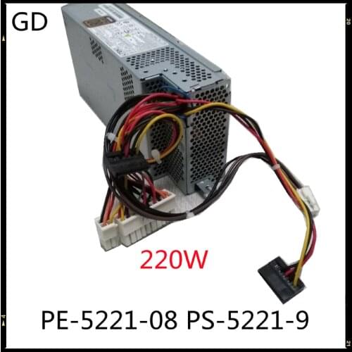 GD Original For DELL PE-5221 220W TFX Power Suplly PE-5221-08 AF PS-5221-9 06 CPB09-D220R Full Tested Fast Shipping