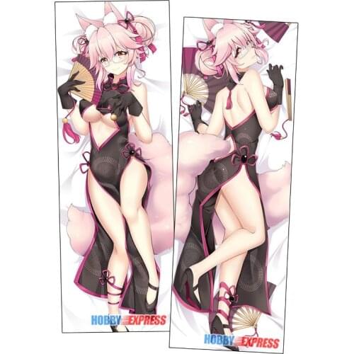Hobby Express Tamamo no Mae Anime Dakimakura Japanese Otaku Waifu Hugging Body Pillow Cover ZMZ00097