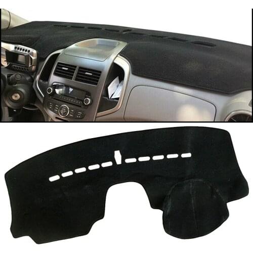 Car Dashboard Mat Dash Sun Cover Pad Polyester Protector Fit for Chevrolet Sonic Aveo 2012 2013 2014 2015 2016 Left Hand Drive