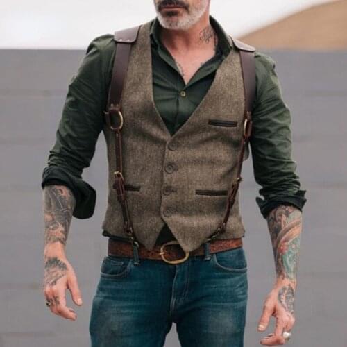 Mandylandy Men's Vests