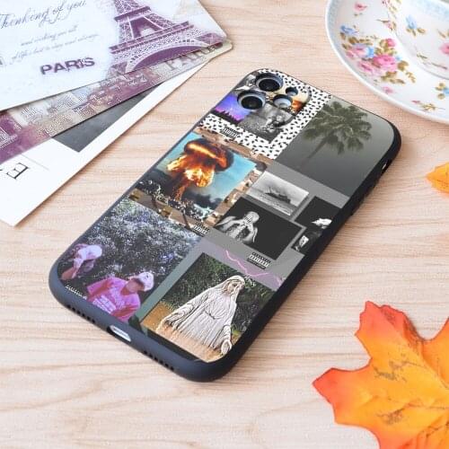 For iPhone Suicide Boys Album Collage Print Soft Matt Apple iPhone Case