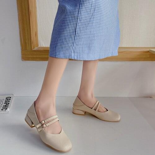 Black White Girls Shoes Flats Formal Party Wedding Shoes Kids PU Leather Teenage High Heels 2021 New Princess Shoe