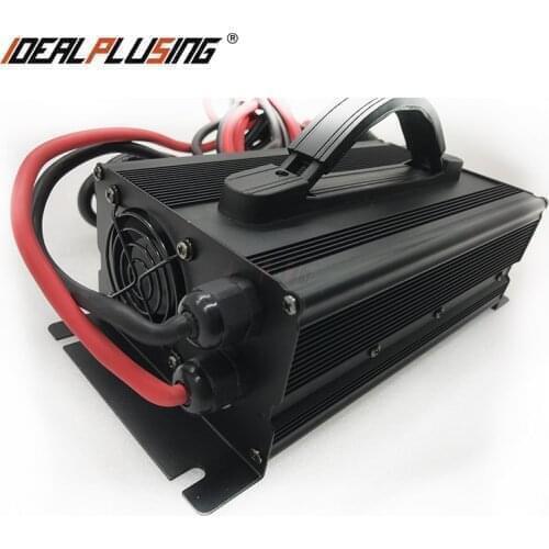900W 220V 48V 18A lithium battery charger with OLED displayer