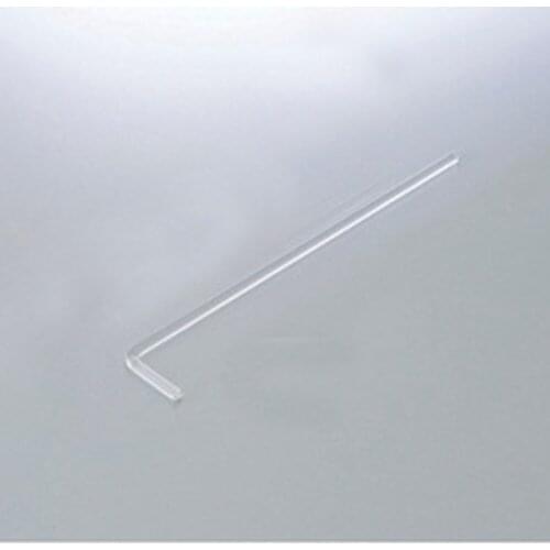 2 Pcs Laboratory Lab Glass L Shape Cell Spreader Lab Supplies