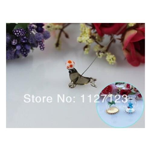 30pcs 17x10MM Seal With Hanging Iron Wire For Jewelry Necklace Making,Wish bottle finding,glass globe terrarium,Glass Bottle