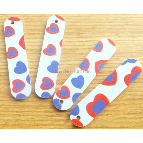 500pcs/lot Mini nail file for nail art 3.5" nail file length sandpaper emery board mini emery file FREE SHIPPING