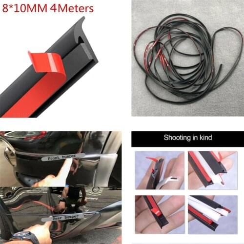 4Meters Car Seal T Type Automotive Door Weatherstripping Door Rubber Seal Strip Car Sound Insulation Rubber Sealing
