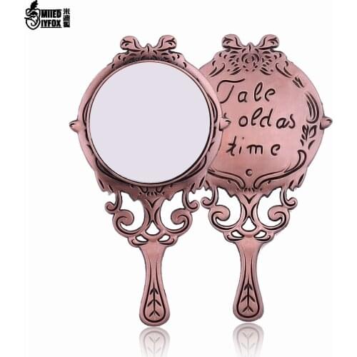 Free shipping 3 color Beauty and the beast mirror rose jewelry Butterfly Festival women jewelry Makeup outfit