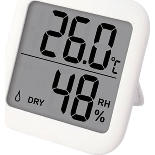 Large LCD screen Digital Thermometer Hygrometer ℃/℉ Temperature Humidity Gauge Monitor Indoor Weather Station
