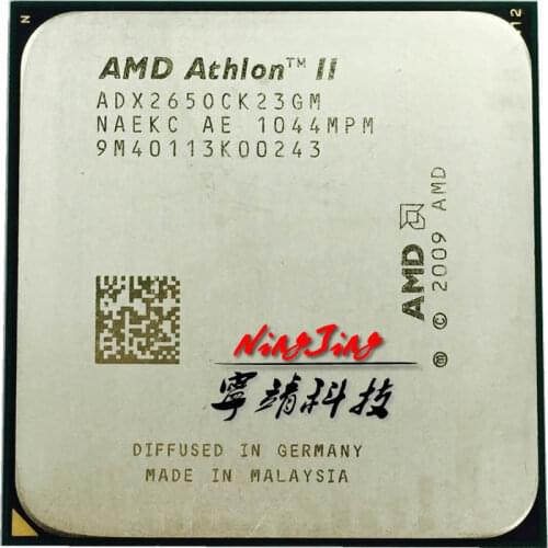 AMD Athlon II X2 265 3.3 GHz Dual-Core CPU Processor ADX265OCK23GM Socket AM3