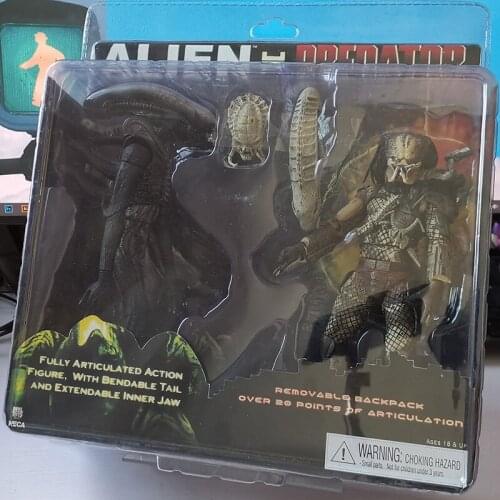 NECA Alien VS Predator Tru Exclusive 2-PACK PVC Action Figure