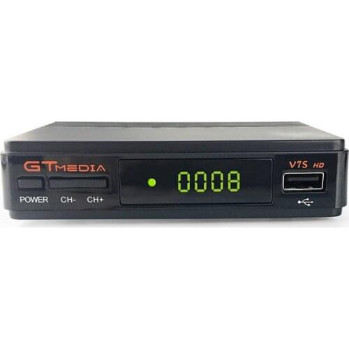 Hot sale Satellite TV Receiver Gtmedia V7S HD Receptor Support Europe Cline for Spain DVB-S2 Satellite Decoder TV Stick