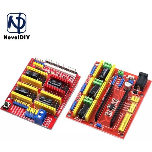 CNC Shield V3/V4 Engraving Machine /3D Printer/ A4988/DRV8825 Stepper Motor Driver Expansion Board V3.0 for Arduino UNO R3 NANO