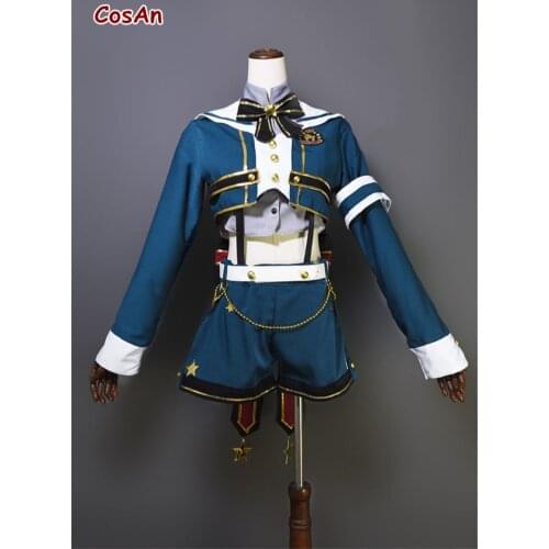 Hot Anime VTuber Hololive Ozora Subaru Cosplay Costume Handsome Fashion Uniform Activity Party Role Play Clothing Custom-Make