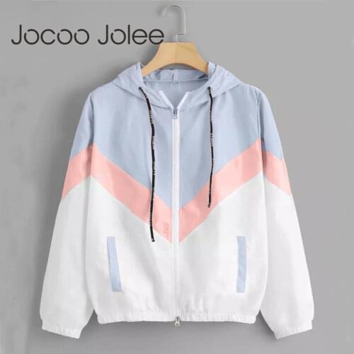 Женские куртки-бомберы Jocoo Jolee China At AliExpress