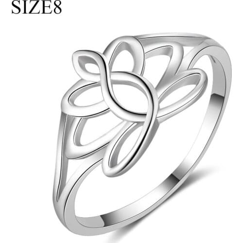 Beadsnice Ring Sterling Silver 925 Women Fashion Unique Plant For Wedding Engagement ID 41112