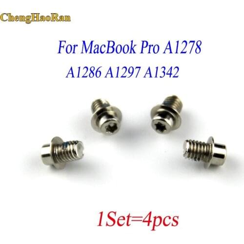 ChengHaoRan 1set Laptop HDD Hard Drive Screw Set For Macbook Pro A1278 A1286 A1297 13" 15" 17" Laptop